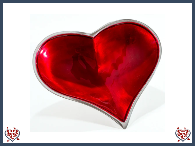 RED HEART DISH | Kitchenware