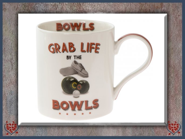 GRAB LIFE FINE CHINA MUG | Mugs - Paul Martyn Interiors