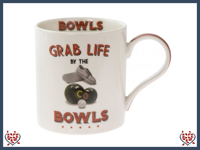 GRAB LIFE FINE CHINA MUG | Mugs - Paul Martyn Interiors