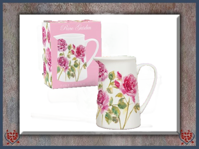 ROSE GARDEN (14CM) JUG | China & Ceramics
