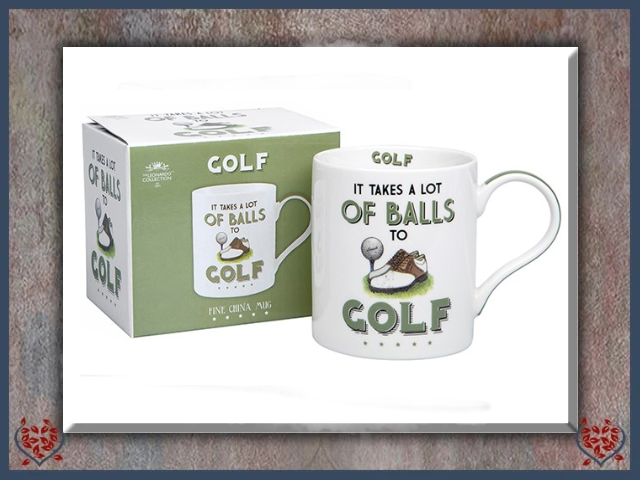 CHEEKY SPORT MUG ~ GOLF | Mugs