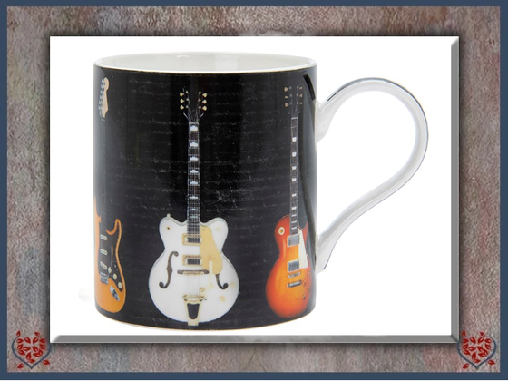 GUITAR MUG ~ ROCK N ROLL | Mugs