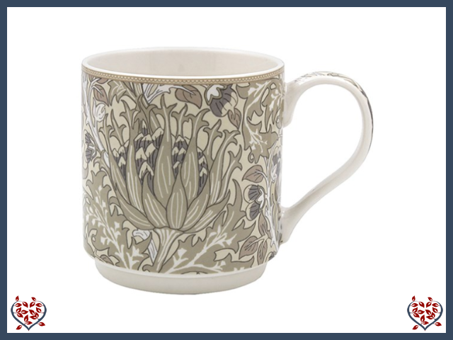 WILLIAM MORRIS ARTICHOKE STACKING MUG SET OF 4 | Mugs