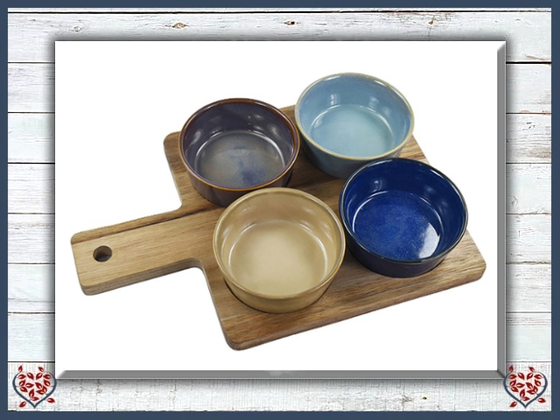 ELEMENTS 4 SNACK ON TRAY | Kitchenware