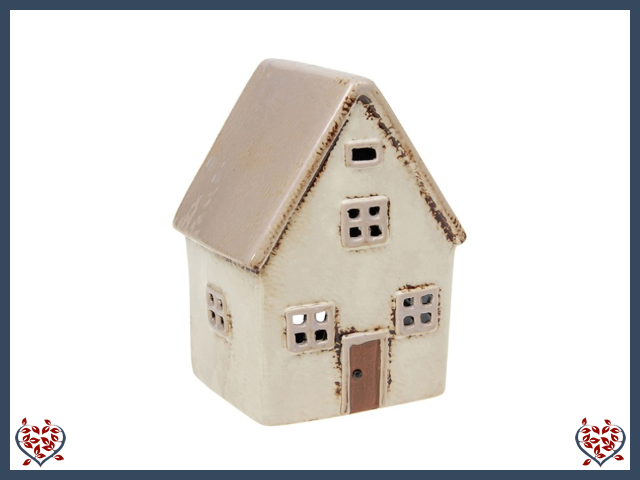 CERAMIC TEALIGHT VILLAGE POTTERY HOUSE | Ceramic