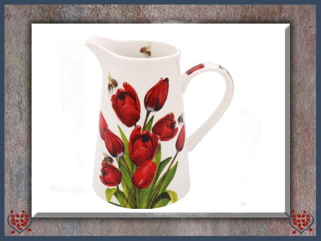 BEE-TANICAL TULIP JUG | China & Ceramics