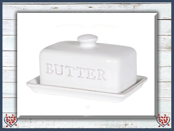 CERAMIC BUTTER DISH | Kitchenware