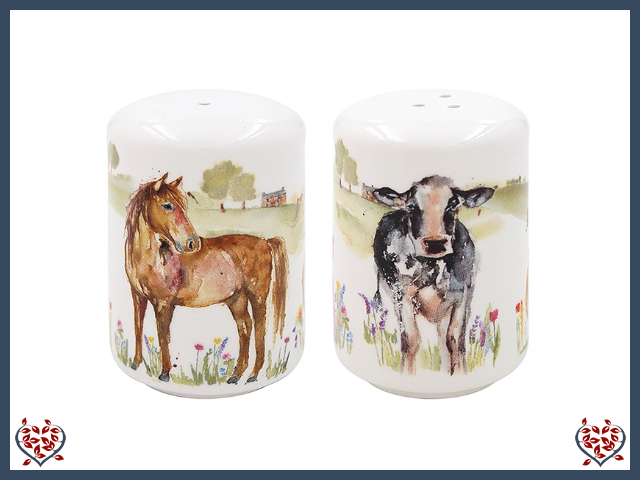 FARMYARD SALT & PEPPER | China & Ceramics