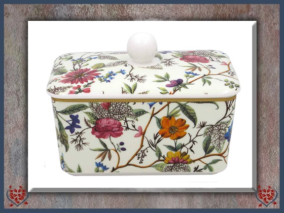 WILLIAM KILBURN BUTTER DISH | China & Ceramics