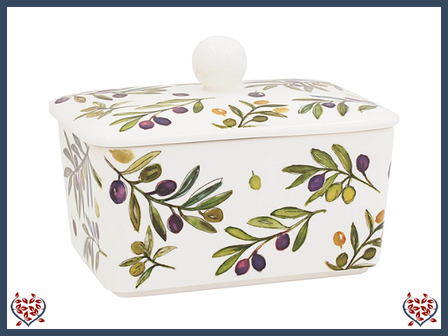 OLIVE GROVE BUTTER DISH | Kitchenware - Paul Martyn Interiors
