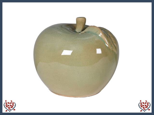 CERAMIC APPLE ORNAMENT | China & Ceramics