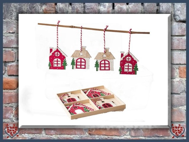 RED HOUSE HANGERS |  Wall Decor