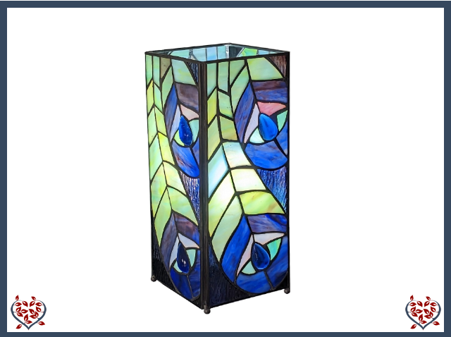 PEACOCK ~ SQUARE LAMP | Lighting