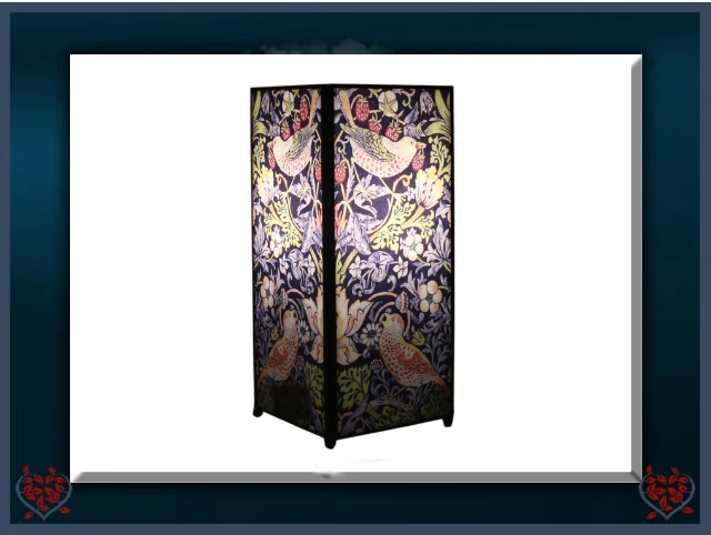 WILLIAM MORRIS DESIGN ~ SQUARE LAMP | Lighting