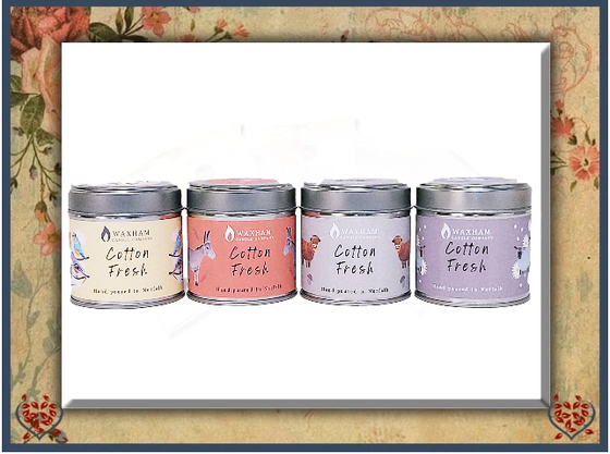 SOY WAX CANDLE ~ COTTON | Home Fragrance