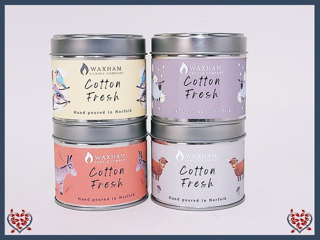 SOY WAX CANDLE ~ COTTON | Home Fragrance
