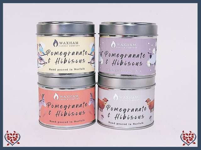 SOY WAX CANDLE ~ POMEGRANATE | Home Fragrance