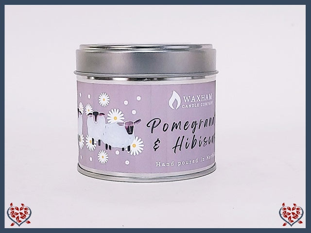 SOY WAX CANDLE ~ POMEGRANATE | Home Fragrance