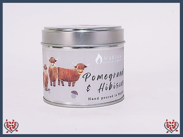 SOY WAX CANDLE ~ POMEGRANATE | Home Fragrance