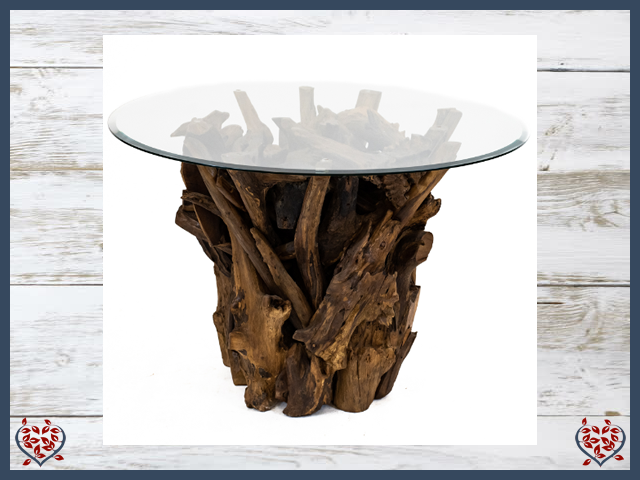 TEAK ROOT COFFEE TABLE ~ WOODLAND COLLECTION