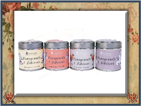 SOY WAX CANDLE ~ POMEGRANATE | Home Fragrance