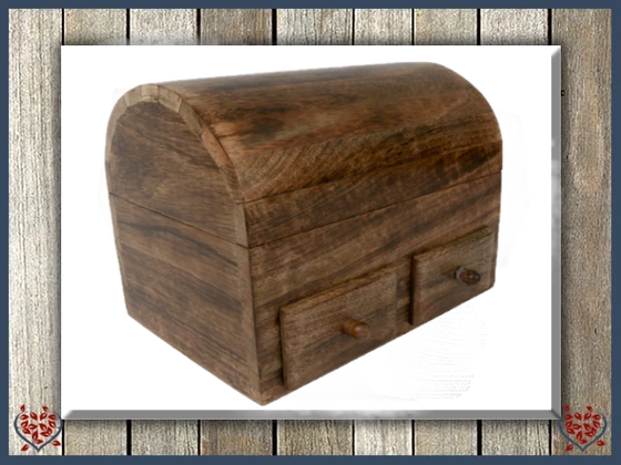 PLAIN DOME TOP DOME BOX | Wooden Boxes & Bowls - Paul Martyn Interiors