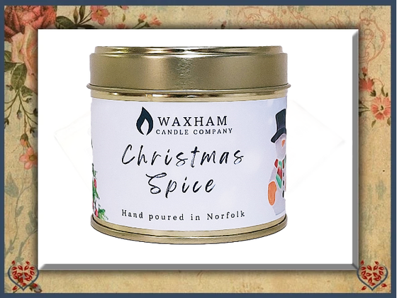 SOY WAX CANDLE ~ CHRISTMAS SPICE | Home Fragrance
