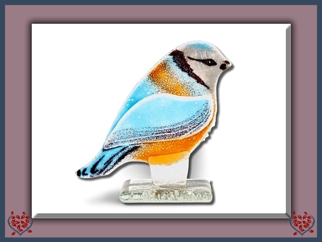 BLUE TIT | D&J Glassware