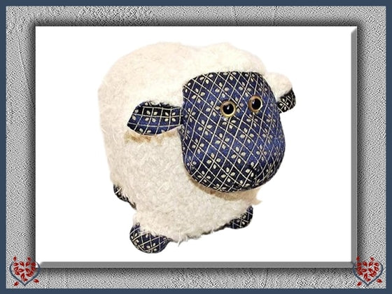 LAURIE ~ SHEEP DOORSTOP | Doorstops & Draught Excluders