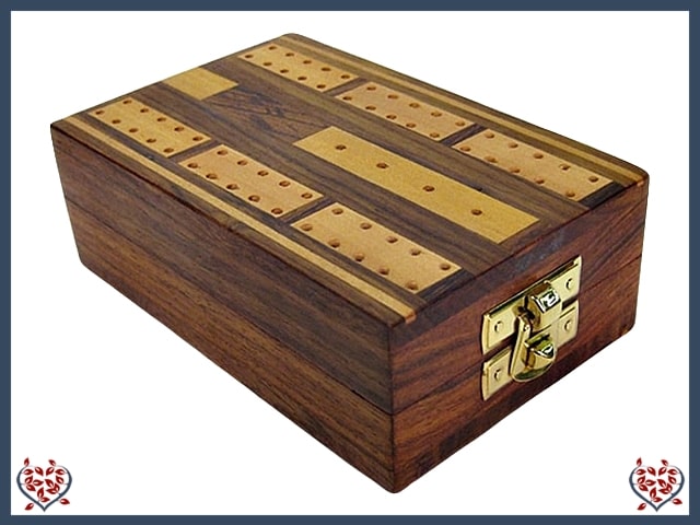 CRIBBAGE AND CARD BOX | Traditional Games