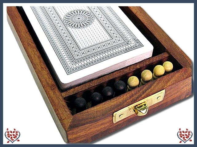 CRIBBAGE AND CARD BOX | Traditional Games