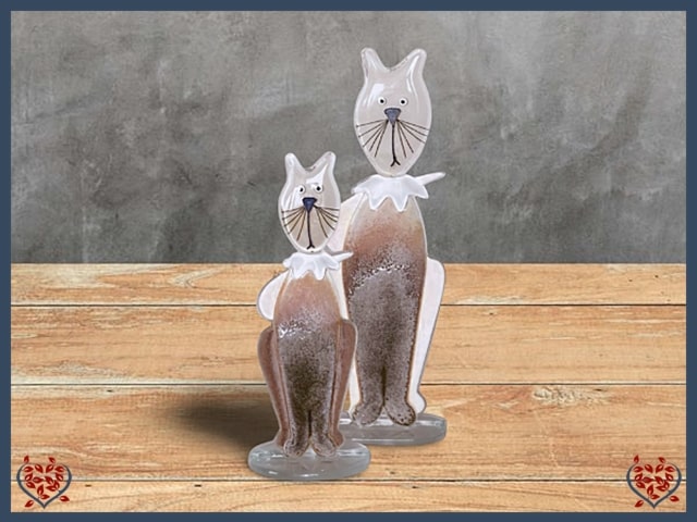 CAT ~ LARGE (GREY) | Nobile Glassware