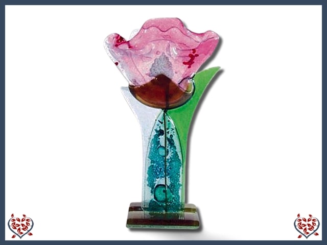 FLOWER (PINK) | Nobile Glass Animal