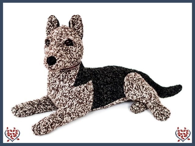 FLASH GERMAN SHEPHERD DOORSTOP | Doorstops & Draught Excluders