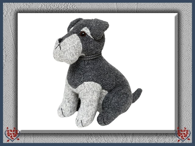 SUGAR BEAR SCHNAUZER DOORSTOP | Doorstops & Draught Excluders