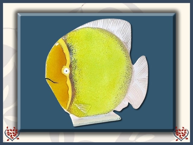 FISH ~ LARGE (YELLOW) | Nobile Glass Animal