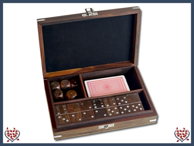 SINGLE CARD, DICE & DOMINOES | Traditional Games - Paul Martyn Interiors