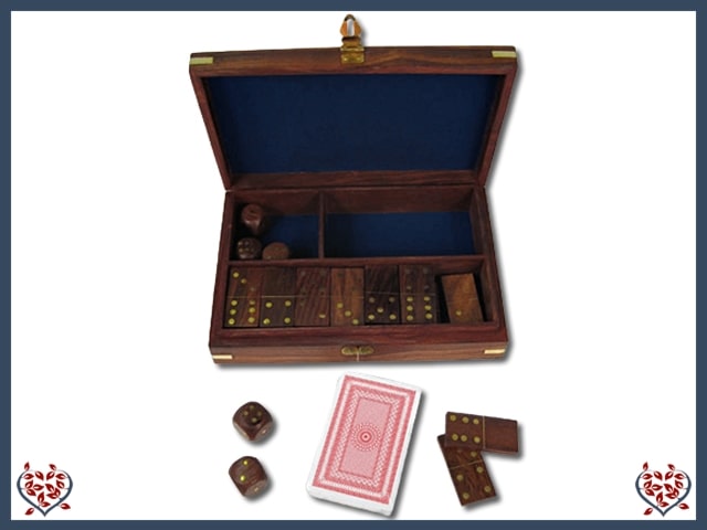 SINGLE CARD, DICE & DOMINOES | Traditional Games - Paul Martyn Interiors