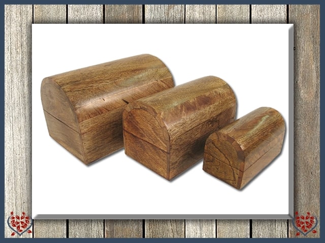 PLAIN DOME BOX | Wooden Boxes & Bowls - Paul Martyn Interiors