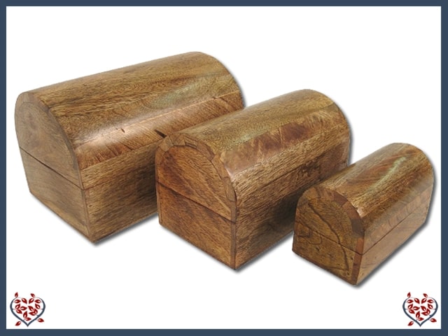 PLAIN DOME BOX | Wooden Boxes & Bowls - Paul Martyn Interiors