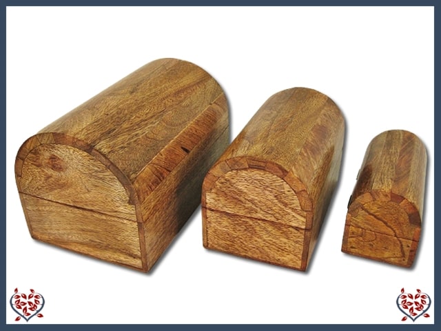 PLAIN DOME BOX | Wooden Boxes & Bowls - Paul Martyn Interiors