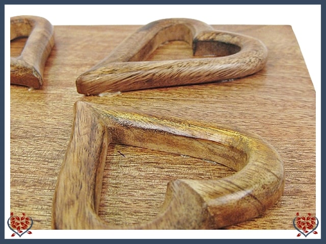 HEART BOXES - WOODEN BOX | Wooden Boxes & Bowls