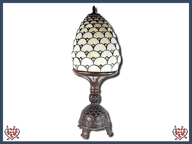 JEWELLED EGG ON STAND ~ LAMP | Lighting