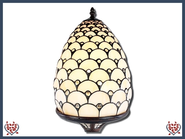 JEWELLED EGG ON STAND ~ LAMP | Lighting