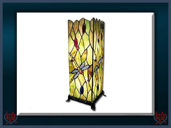 Dragonfly Square Tiffany Lamp | Lighting