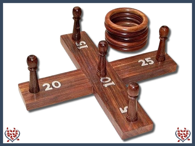 WOODEN HOOPS GAME | Traditional Games