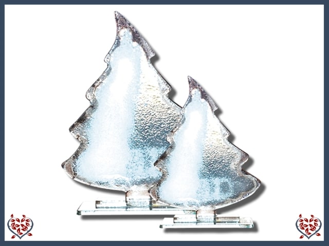 CHRISTMAS TREE ~ LARGE (WHITE)  | Nobile Glass