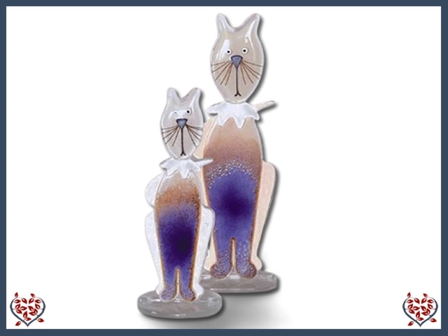 KITTEN ~ SMALL (PURPLE) | Nobile Glass Animal