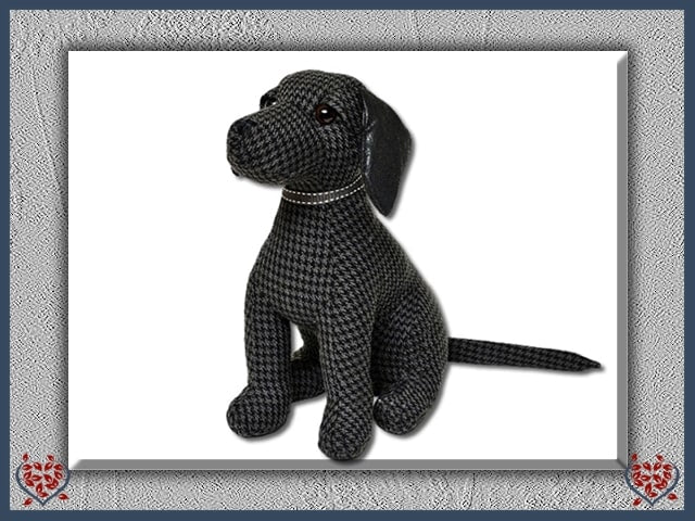 BAYLEE BLACK LABRADOR DOORSTOP Doorstops Draught Excluders