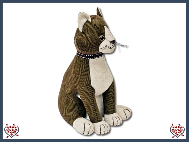 AMERICANO APRICOT CAT DOORSTOP | Doorstops & Draught Excluders